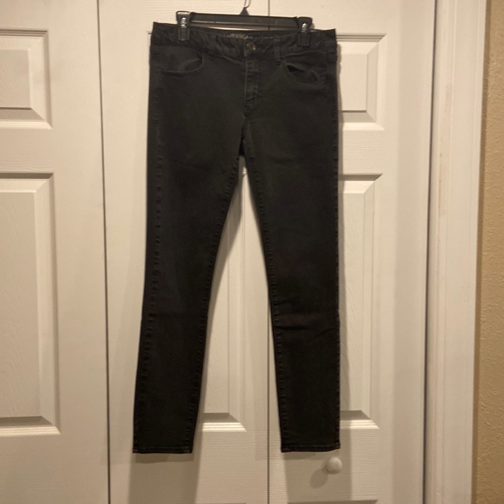 American Eagle super stretch jogging size 12 black